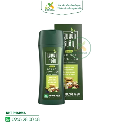 Dầu gội Dược Liệu Nguyên Xuân Xanh dưỡng tóc, phục hồi hư tổn