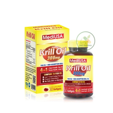 Dầu nhuyễn thể Omega 3 Krill Oil 300mg