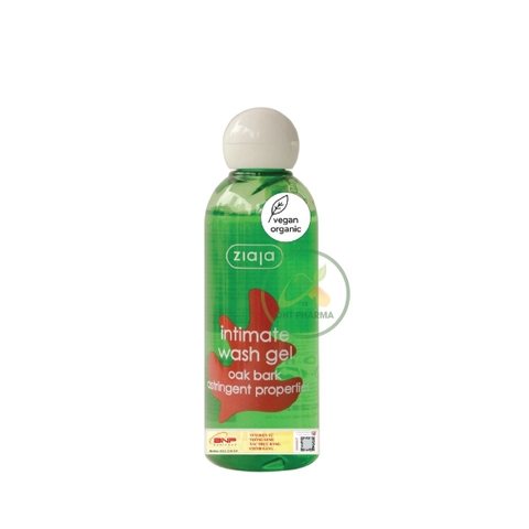 Dung dịch vệ sinh Intimate Chiết xuất ​​vỏ Sồi se khít, dưỡng ẩm dịu nhẹ (Chai 200ml)