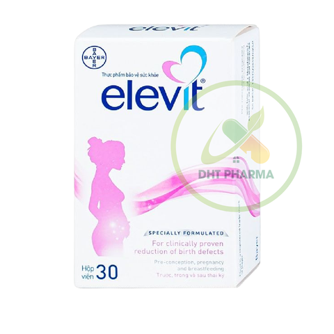Elevit vitamin tổng hợp hỗ trợ thai kỳ khỏe mạnh (Hộp 30 viên)