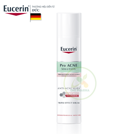 Eucerin ProACNE Triple Effect Serum tinh chất giảm thâm & dưỡng sáng cho da mụn (40ml)