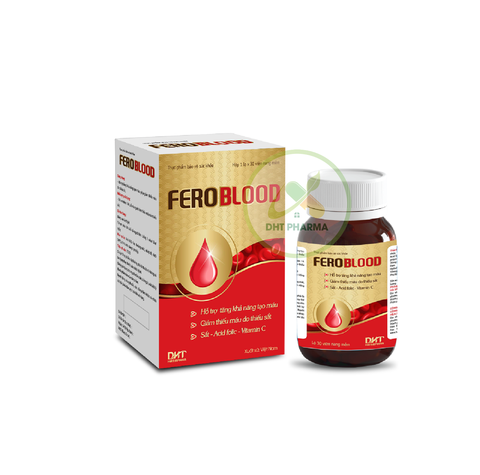 Feroblood hỗ trợ tăng khả năng tạo máu, giảm thiếu máu