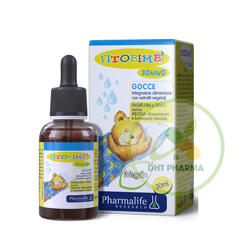 Fitobimbi SONNO cho trẻ ngủ ngon giấc, dễ đi vào giấc ngủ (Chai 30ml)