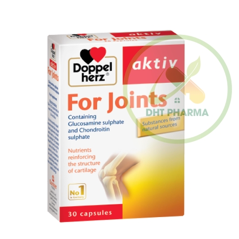 Aktiv For Joints hỗ trợ tái tạo sụn khớp, giúp khớp khỏe mạnh (Hộp 30 viên)