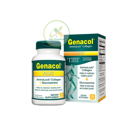 Genacol AminoLock Collagen Plus hỗ trợ tái tạo sụn khớp (Lọ 90 viên)