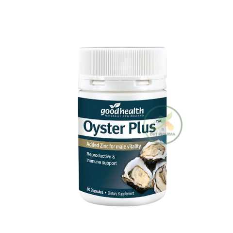 Tinh chất hàu Oyster Plus Goodhealth tăng cường sinh lực nam giới (Lọ 60 viên)