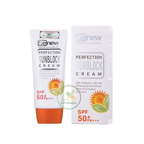 Kem chống nắng Perfection SunBlock BENEW dưỡng sáng da