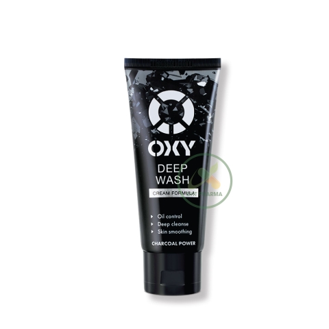 Kem rửa mặt OXY Deep Wash Cream Formula Sạch Sâu Giảm Nhờn dành cho nam