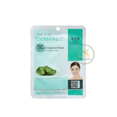 Mặt nạ giấy Dermal Hàn Quốc tinh chất collagen và chiết xuất tự nhiên (Gói 1 miếng)