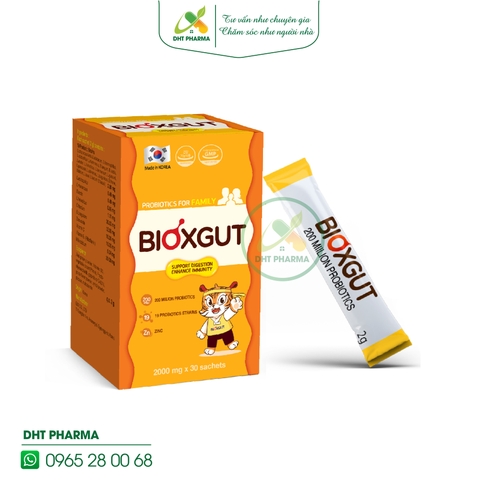 Men vi sinh Bioxgut 19 chủng Hàn Quốc bổ sung lợi khuẩn, hỗ trợ tăng cường tiêu hóa