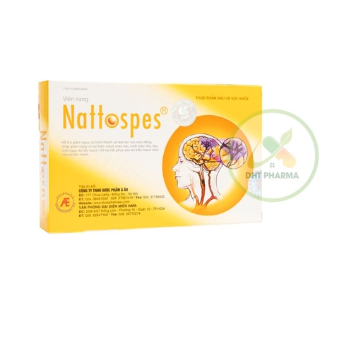 Nattospes IMC hỗ trợ tan cục máu đông, nguy cơ tai biến mạch máu não