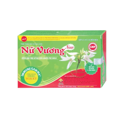 Nữ Vương Vinh Gia dùng cho phụ nữ bị viêm nhiễm phụ khoa