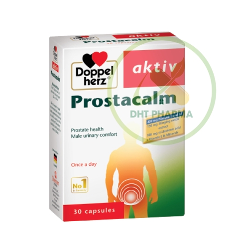 Aktiv Prostacalm hỗ trợ ngăn ngừa u xơ tuyến tiền liệt (Hộp 30 viên)