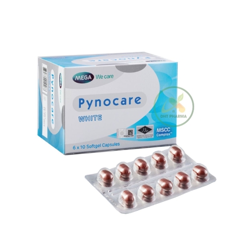 Pynocare White MEGA hỗ trợ làm đẹp da, sáng da, căng mịn