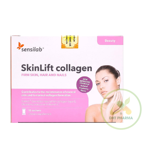 Skinlift Collagen hỗ trợ bổ sung Collagen trẻ hóa làn da (Hộp 15 gói)