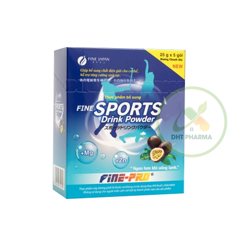 Sports Drink Powder bổ sung điện giải, cải thiện tình trạng mệt mỏi (Hộp 5gói)