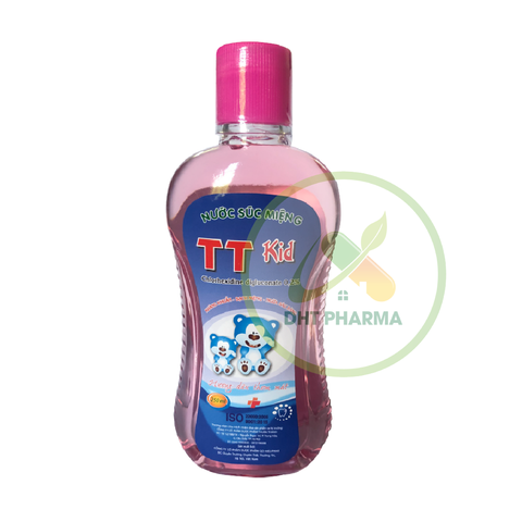 Nước súc miệng TT Kids kháng khuẩn, sạch miệng, ngừa sâu răng (Chai 250ml)