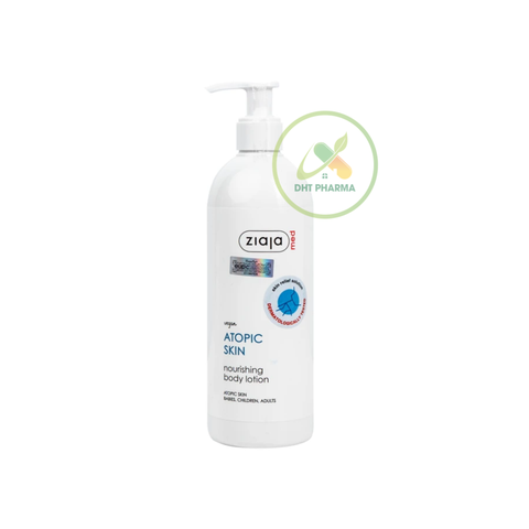 Nhũ tương ZIAJA dưỡng ẩm mượt da toàn thân Med Atopic Skin Dermatological Formula Body Lotion Nourishing