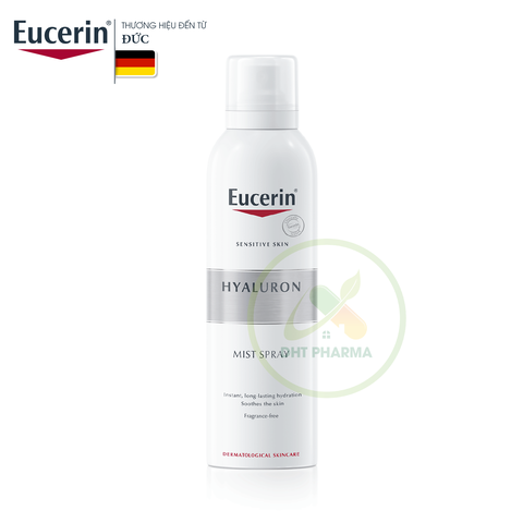 Xịt dưỡng ẩm & giảm nếp nhăn Eucerin Hyaluron Mist Spray (Chai 150ml)