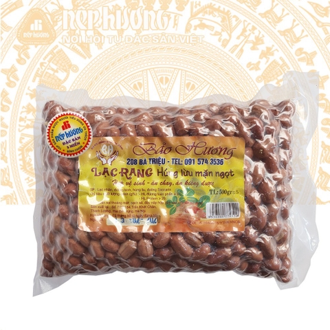 Lạc rang húng lìu Bảo Hương 500g, 200g