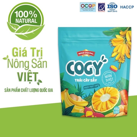 Trái cây sấy Minh Dương gói 200g