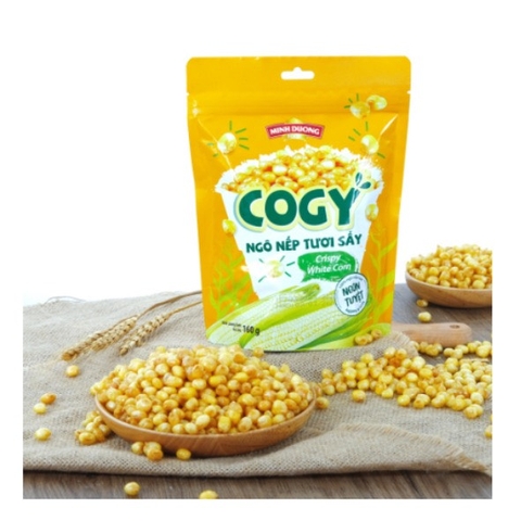 Ngô nếp tươi sấy Minh Dương 160g