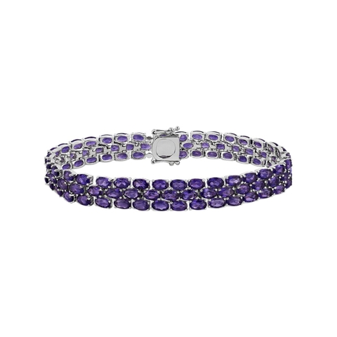 Lắc tay đá quý Trio Oval Peridot