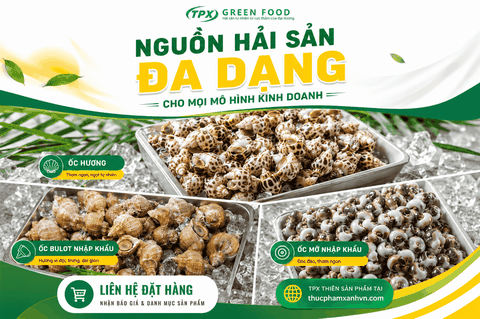 Ốc Nhập Khẩu: Vì Sao Ngày Càng Được Nhiều Doanh Nghiệp F&B Lựa Chọn?