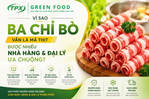 VÌ SAO BA CHỈ BÒ VẪN LÀ MÃ THỊT ĐƯỢC NHIỀU NHÀ HÀNG & ĐẠI LÝ ƯA CHUỘNG?