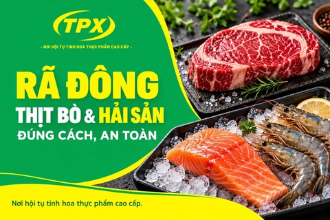 3 Cách Rã Đông Thịt Bò - Hải Sản Nhanh, An Toàn Và Những Sai Lầm Cần Tránh