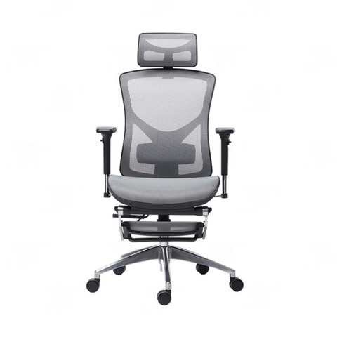 Ghế Công Thái Học Manson Iris – Lưới Wintex Xám