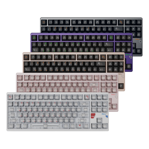 Bàn phím HE ATK x QK Hex80 TKL (Ti Switch)