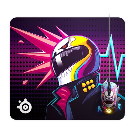 Bàn di chuột SteelSeries QCK Large (Neon Rider Edition)