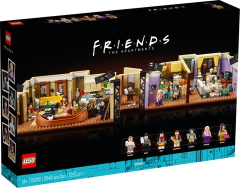 Bộ Mô Hình LEGO Icons Mô Hình Căn Hộ Friends #10292