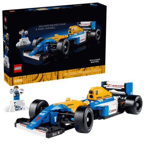 Bộ Mô Hình Siêu Xe Williams Racing Fw14b Và Nigel Mansell LEGO #10353