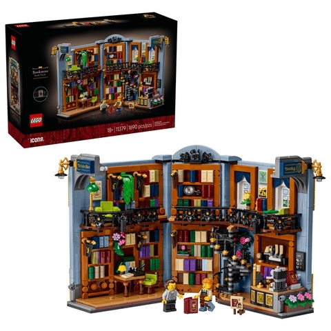 Bộ Mô Hình Lắp Ráp LEGO Icons Bookstore: Book Nook #11379