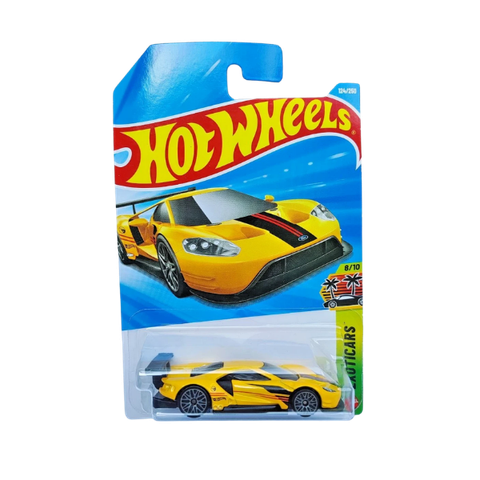 Xe mô hình Hot Wheels 2016 FORD GT RACE / COURSE