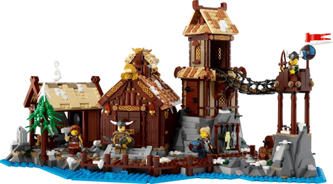 Bộ Mô Hình LEGO Ideas Ngôi Làng Viking #21343