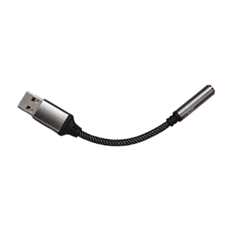Jack chuyển đổi Misheng 3.5 to USB tích hợp chip xử lý âm thanh