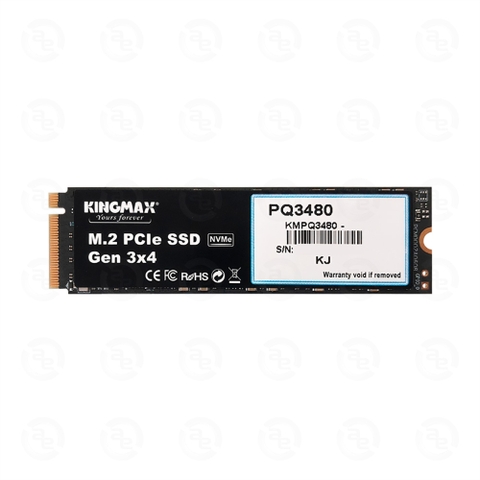 Ổ cứng SSD KINGMAX Zeus PQ3480 512GB LITE NVMe M.2 2280 PCIe Gen 3.0 x4