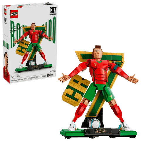 Bộ Mô Hình  LEGO Cristiano Ronaldo - Huyền thoại bóng đá Bồ Đào Nha #43016