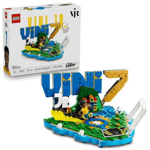 Bộ Mô Hình LEGO Vinícius Júnior - Siêu sao bóng đá Brazil #43027