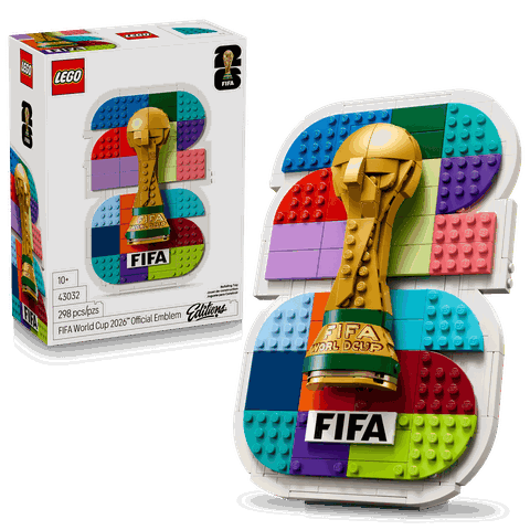 Bộ Mô Hình LEGO Biểu tượng chính thức FIFA World Cup 2026 #43032