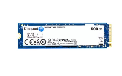 SSD Kingston NV3 500GB M.2 PCIe Gen4 x4 NVMe SNV3S/500G