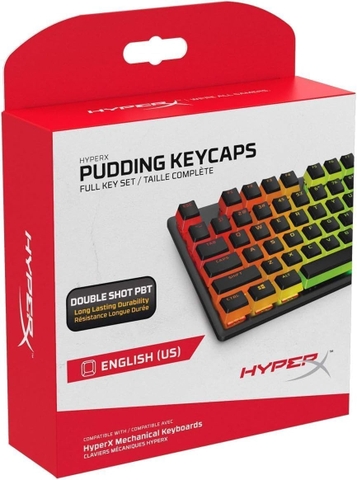 Set keycaps HyperX PBT Full Key Set – Black