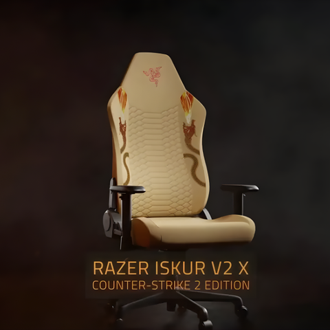 Ghế gaming Razer Iskur V2 X - CS2 Edition