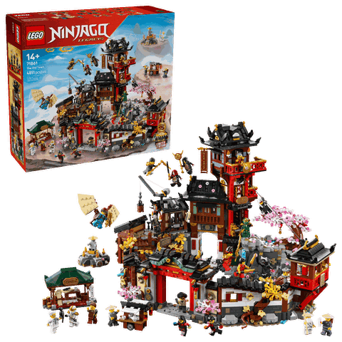 Bộ Mô Hình Khu Phố Cổ Kỷ Niệm 15 Năm LEGO NINJAGO #71861