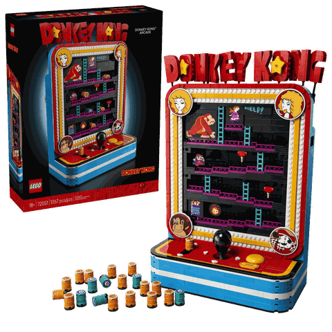 Bộ Mô Hình Máy Chơi Game Donkey Kong Arcade  LEGO Super Mario #72051