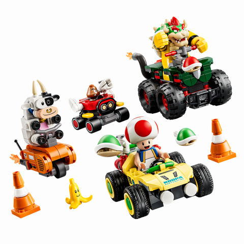 Mô Hình Lắp Ráp LEGO Super Mario Kart Cuộc Đua Sấm Sét Của Bowser #72058