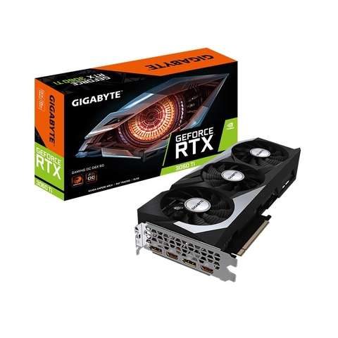 Card màn hình Gigabyte RTX 3060 Ti GAMING OC 8G DDR6X (LHR)